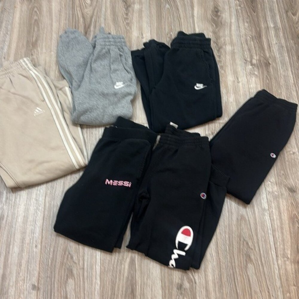 Nike Champion Sweatpants Comfortable Athletic Wear bundle size large 14/16 - Picture 2 of 8